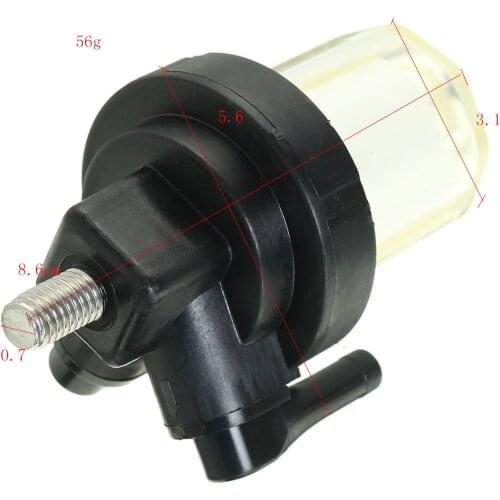 Boat Fuel Oil Water Separator Plastic Reliable Replacement Fuel Filter For Yamaha Stroke 5-30HP Outboard Marine Engines