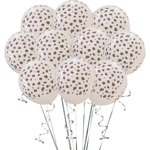 10PCS Printed Balloon Cartoon Dog Paw Print Watermelon Pattern 12 Inch Latex Birthday Wedding Party Decoration Balloon