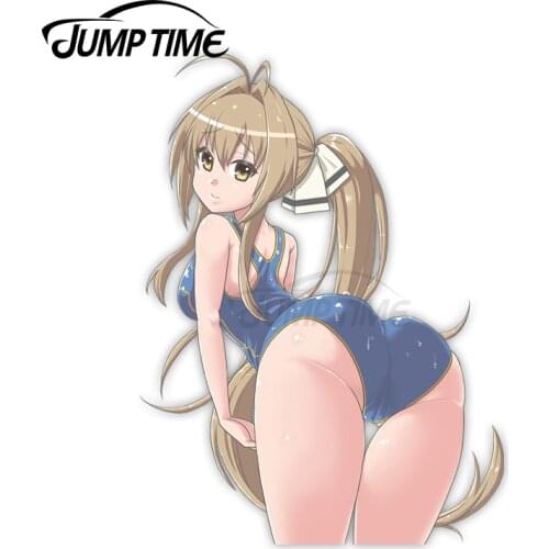 Jump Time Amagi Brilliant Park Sento Isuzu 73 9.7 Anime Sexy Girl Vinyl Decal Window Car stickers
