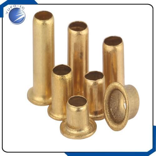 500pcs 6*5/6/7/8/10/12mm PCB Brass Rivets Electronic Prototype 6mm Connector M6*5/6/7/8/10/12mm