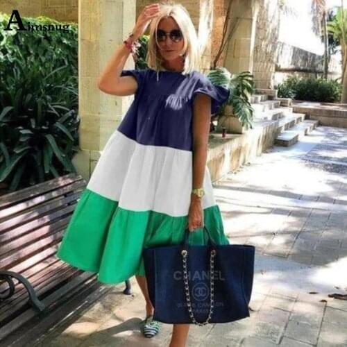 Цветные летние платья Aimsnug China At AliExpress