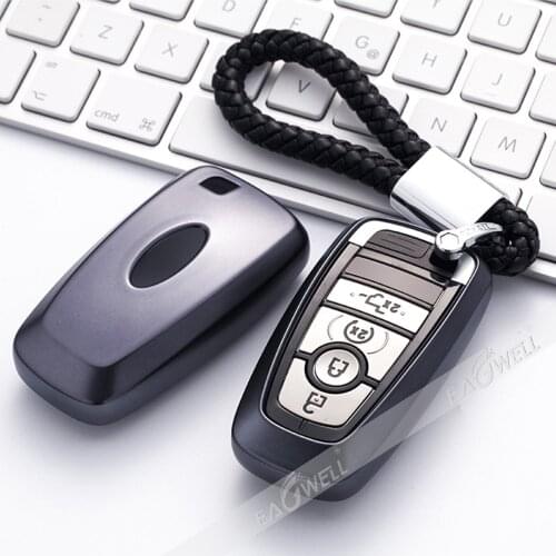 Smart Car Key Shell Case for Ford Mondeo F150 F350 Super Duty F450 F550 F250 Super Duty High Quality Soft TPU Buckle Key Cover