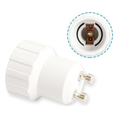 GU10( Female Socket ) to E14 ( Male Plug ) Adapter Socket Base Halogen Light Bulb Lamp Adapter Converter Lamp Holder Converters