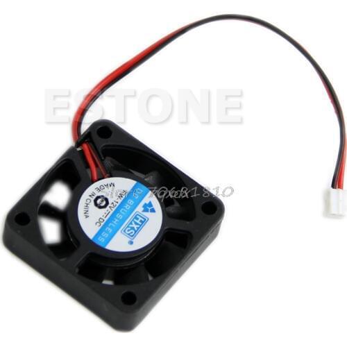 DC 12V 2 Pin Brushless Cool Cooler Fan For VGA Graphics Whosale&Dropship