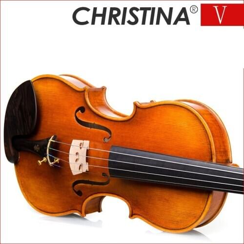 Italy Christina V06D violin handmade professional high-end solo violin 3/4,4/4 violino musical instrument+fiddle case,rosin,bow