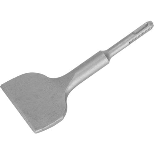 Curved Chrome Steel Flat Tile Chisels Electric Pick Chisel Concrete Drilling Accessories 180x75x17mm SDS-Plus Tile Flat Chisels