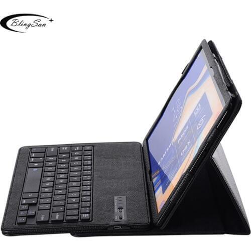 Keyboard Case For Samsung Galaxy Tab S4 10.5 SM-T830 / T835 Bluetooth keyboard Leather Cover for Galaxy Tab S4 10.5" Tablet T830