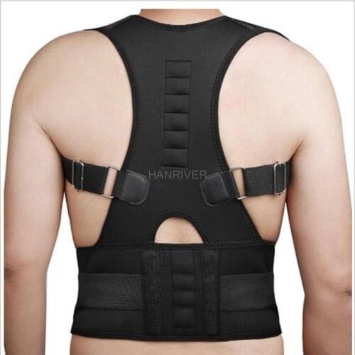 Sitting Posture Corrector Adjustable Magnetic Shape Body Shoulder Brace Belt Men and Women Back Vertebra Correct Therapy