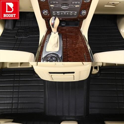 Boost Car Floor Mats For Subaru Forester Outback Impreza legacy Levorg Xv Waterproof Automobile Auto Foot Pads