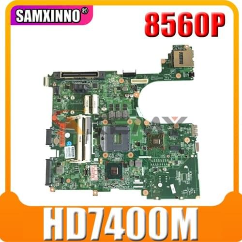 AKemy Laptop motherboard For HP Elitebook 6560B 8560P QM67 HD7400M Mainboard 684323-001 684323-501 0105FM00 SLJ4M 216-0809024