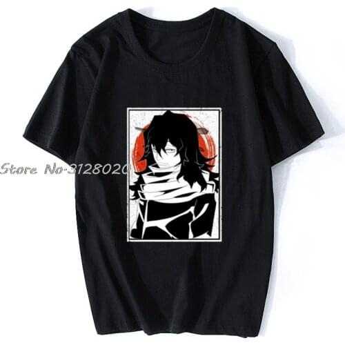 Men T-shirt Aizawa Sensei Anime Mha Tshirt Women T Shirt Men Cotton Tees Harajuku T shirt