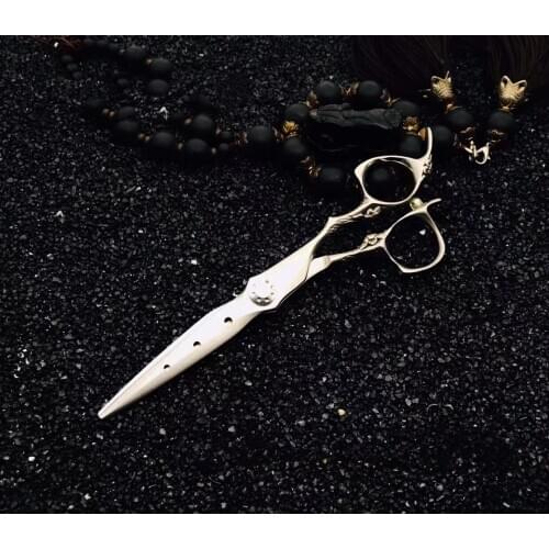 6 Professional Hair Salon Structure Scissors Set Cutting Barber Haircut Thinning Shear Scissors Hairdressing Hair Tools Scissors