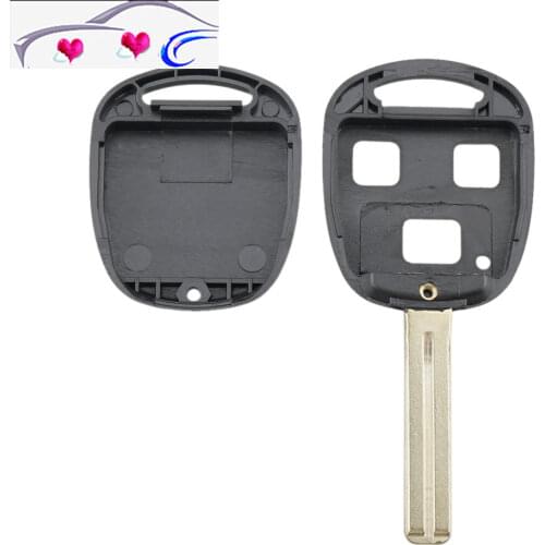 New 3 Buttons Remote Fob Case Replacement Car Key Shell Fob ForLexus RX300 ES300 Lexus Car Key Shell 40mm high quality key case