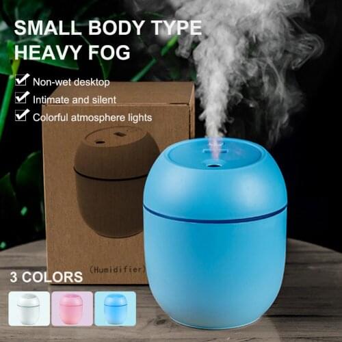 Usb Portable Air Humidifier Household Moisturizing Spray Student Dormitory Car Humidification Aromatherap with LED Night Light