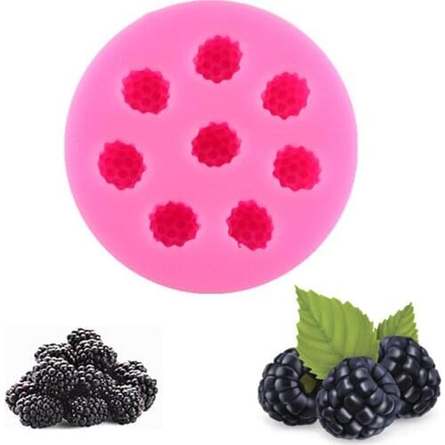 Mulberry Shaped Silicone Fondant Cake Decorating Mold Chocolate Molds Baking Tools Kitchen Accessories