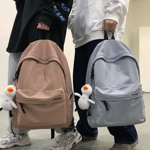 Diehe Large Capacity Waterproof Nylon Women Backpack Student Backpacks Schoolbag for Teenage Girls and Boy Backpack Men Bookbag