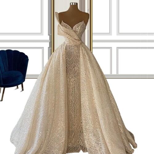2021 Wedding Dress Bridal Collection Set Merriage Ceremony Party Bride Ball Gown Woman Engagement Clothes CXF231