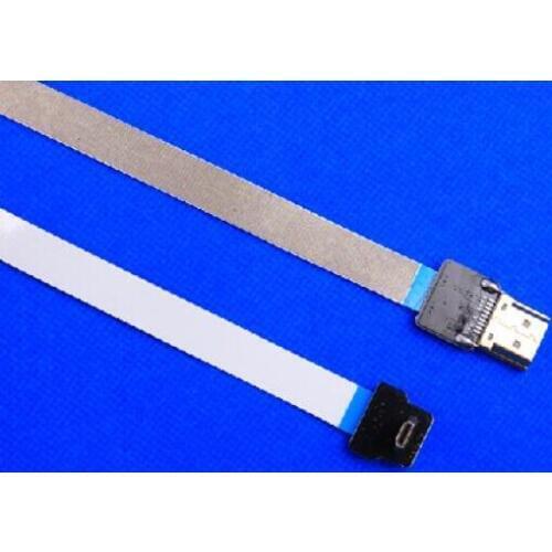 1pc* Super Soft Shielded HDMI to Micro HDMI Conversion Cable (Suit for GH4 etc.) - 20~50CM Free Shipping