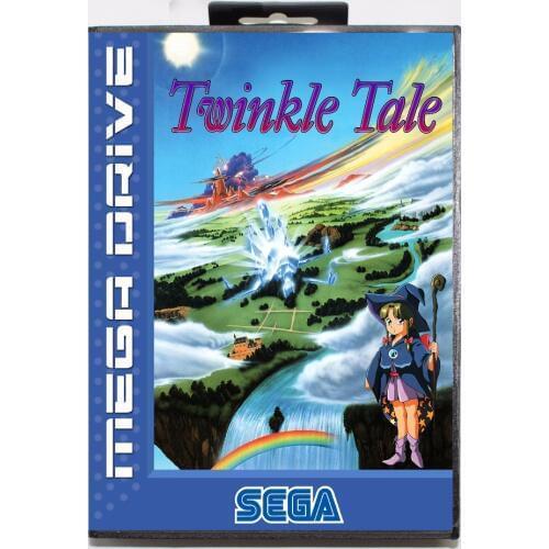Twinkle Tale 16 bit MD Game Card With Retail Box For Sega Mega Drive/ Genesis