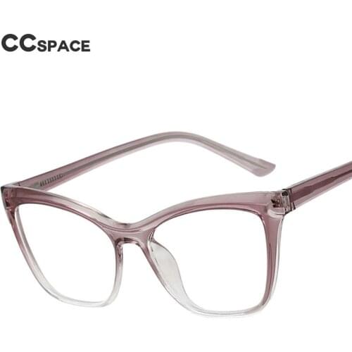 53111 Big Frame Cat Eye Retro Anti-Blue Light Glasses Frames Men Women Fashion Computer Eyeglasses