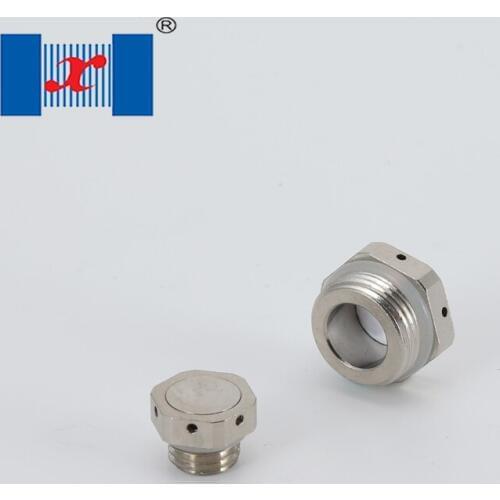 6Pcs M16*1.5 Waterproof Vent Plug Metal Breather Air Vent Valve Pressure Equalizing Valve
