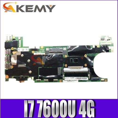 Akemy Suitable For Lenovo Thinkpad T470S Notebook Motherboard FRU 01ER076 01ER346 01ER067 01ER338 CPU I7 7600U 4G RAM 100% Test