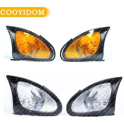 Car LED Turn Light Corner Marker Parking Light Lamp Right Left Trim For BMW 3 series E46 4-door 318i 320i 325i 330i 2002-2005