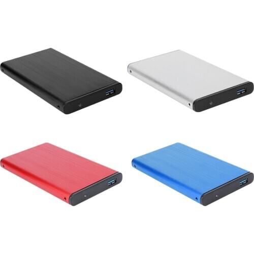 VKTECH 2.5 inch HDD Case 6Gbps USB 3.0 External Hard Drive Disk Box support 10TB HDD SSD Mobile Enclosure Case for Laptop PC