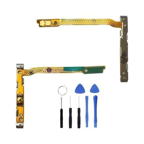 Volume Audio Mute Power ON OFF Button Key Flex Cable Repair Kit Gift FOR Samsung J4 PLUS J415