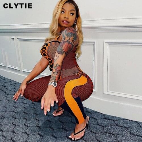 Clytie Plaid Print Night Club Two Pieces Set Women Sleeveless Long Pants 2021 New Spring Women Sexy Casual Ladies 2 Piece Sets