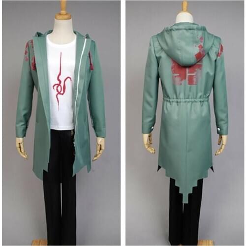Anime Super Dangan Ronpa 2 DanganRonpa Nagito Komaeda Cosplay Costume Adult Men Women Jacket Coat Halloween Carnival Costume