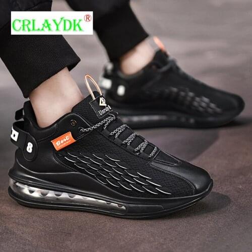CRLAYDK New Mens Casual Sneakers Breathable Running Shoes Boys Walking Comfortable Air Cushion Sports Non Slip Tennis Hombre