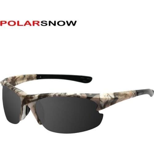POLARSNOW 2020 Top Quality Polarized Sunglasses Men Camo Vintage Male Sun Glasses Oculos De Sol Masculino Eyewear Accessories