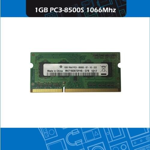 Laptop Memory DDR3 1GB PC3-8500S DDR3 1066Mhz Notebook RAM