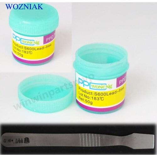 Ppd Environmental protection low temperature solder paste graft melting point of 183 degrees to send solder paste mixing knife