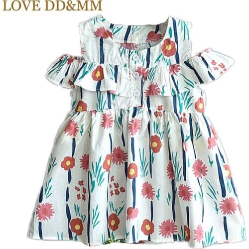 LOVE DD&MM Baby Girls Casual Dresses F Clothing Party Outfits Kids Preppy Costumes Vestido Princess Dress