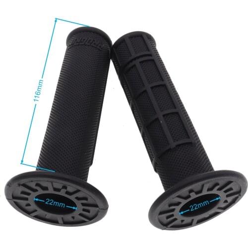 7/8" 22mm Left and Right Handlebar Thumb Throttle Grip for Dirt Pit Bike Motocross ATV Motorcycle