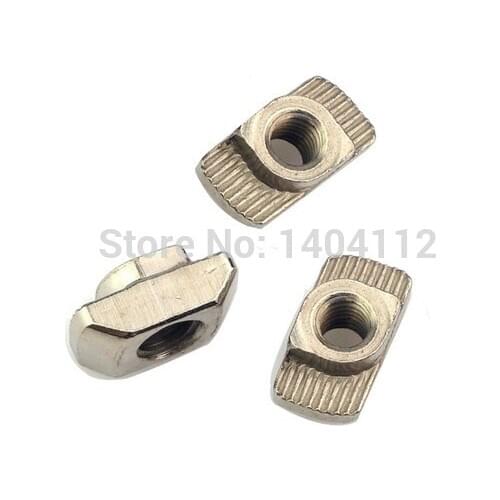 T nut Hammer Head Fasten Nut M5 connector for 20 series Slot Groove 6 CNC DIY ACCESSORIES