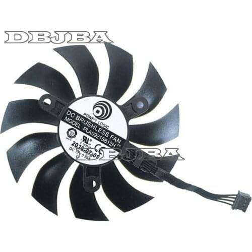 PLA09215B12H Fan For EVGA GeForce GTX 1060 SC MINI ideo Graphics card cooling fan