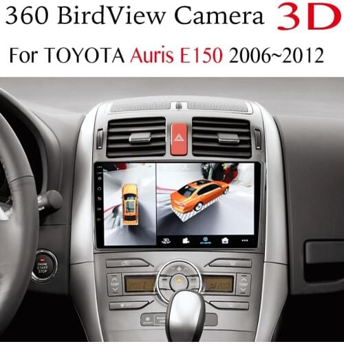 For TOYOTA Auris E150 2006~2012 Car Multimedia GPS Audio Radio Navigation NAVI Player Built-in CarPlay 360 BirdView
