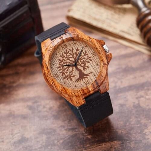 Imitation Wood Watch Men Women Quartz Imitate Wooden Watch Ostrich Deer Man Wristwatch Soft Leather Band Male Wrist Clock