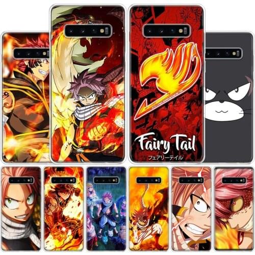 Fairy tail Anime Cover Phone Case For Samsung Galaxy A51 A71 A70 A50 A40 A30 A20E A10S A41 A21 A01 A6 A7 A8 A9 Plus Coque