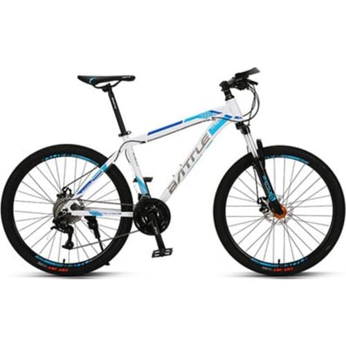 Mountain Bike 26 Inch 27 Speed Variable Speed Aluminum Alloy Ultra Light Off Road Shock Absorber Bicycle Top Version