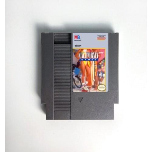 California Games - Game Cartridge For NES Console 72 Pins 8bit
