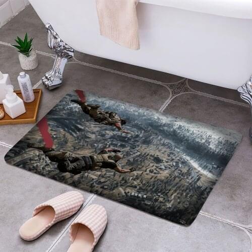 Warzone Verdansk Disarray 3D Print Doormats Rectangle Non-Slip DoorMat Bedroom Kitchen Entrance Print Door rugs Dropshipping