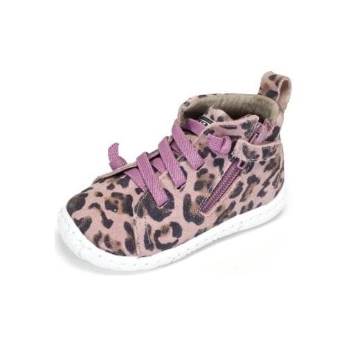 Zapy animal print serraje leather girl boots