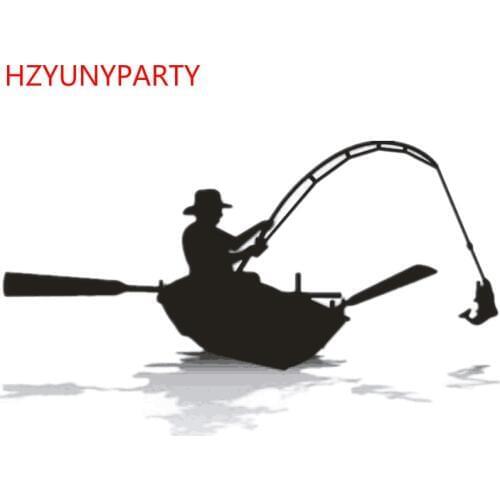 Boy rowing and fishing Metal Cut Dies Christmas Stencils For DIY Scrapbook Paper Card Decorative Craft Embossing Die Cuts