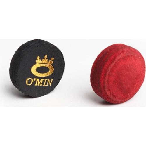 Omin Snooker Cue Tips Billiards Accessories Supplies 5 Layers M Hardness Hand-Selected Leather Premium Quality High Elastic Tip