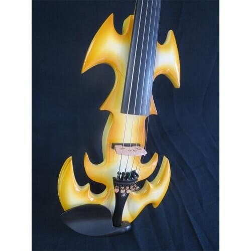 Original design crazy-1 SONG yellow solidwood 5 string 4/4 electric violin