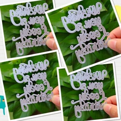 Suitable for Christmas metal cutting die DIY scrapbook and greeting card multi-purpose creative words Merry Christmas 2020 NEW